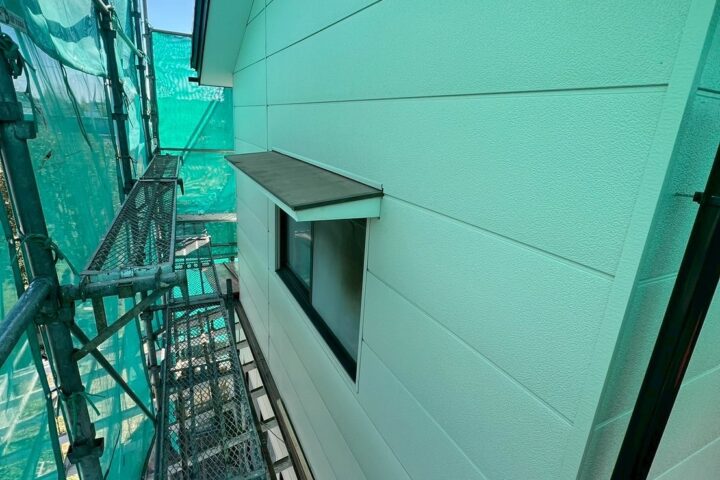 伊勢崎市 S様 金属サイディングカバー工事(デザイン柄)