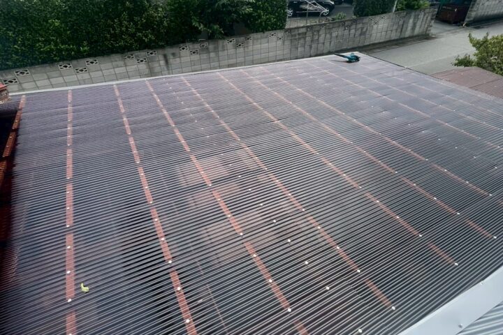 太田市 H様 金属波板・ポリカ波板施工