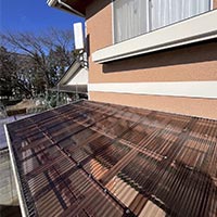 カーポート屋根・バルコニー屋根修理